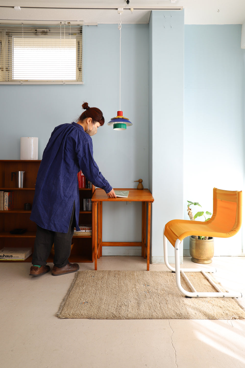 イギリスヴィンテージ エサビアン 折りたたみ スクールデスク 学校机