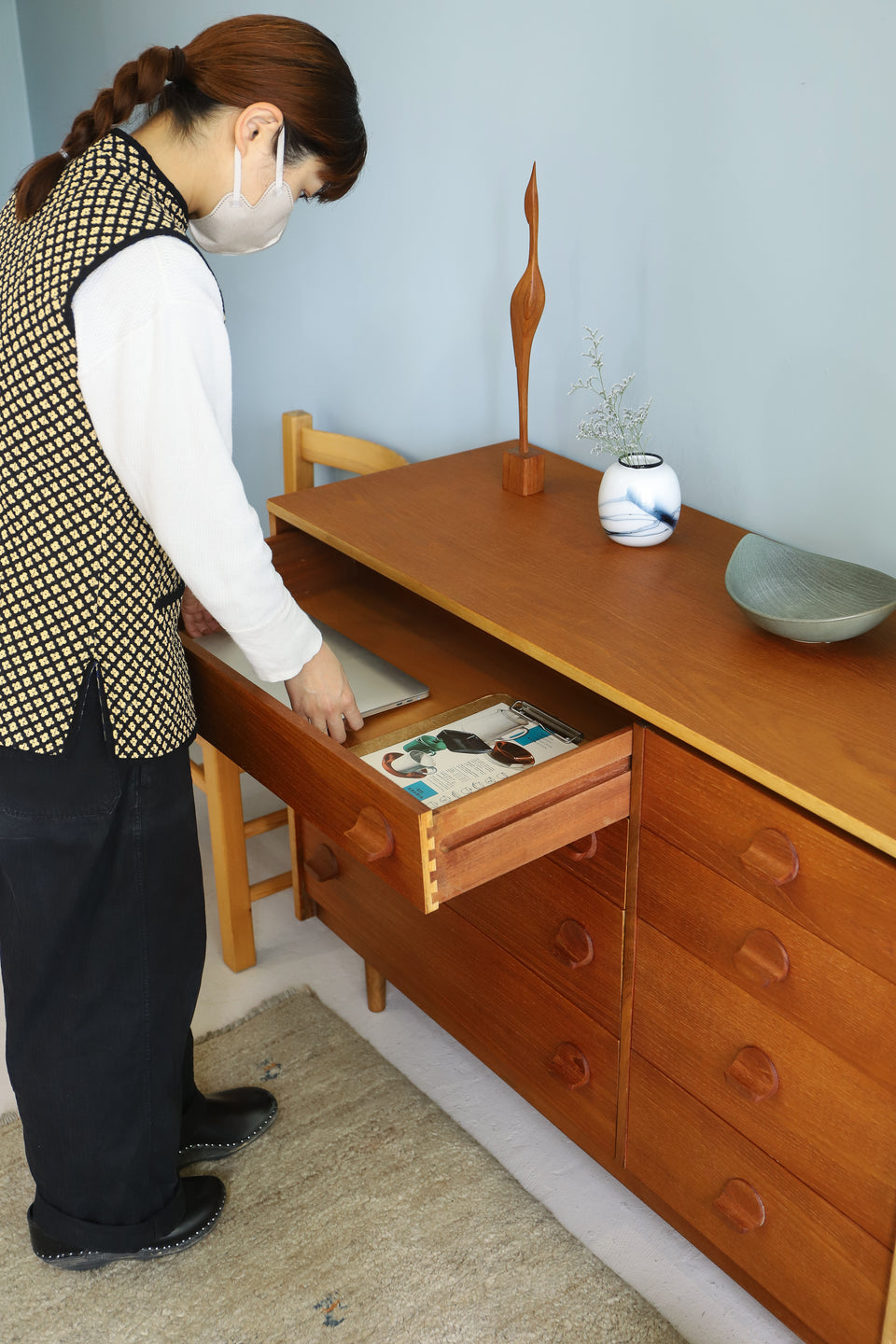 イギリスヴィンテージ スタッグ チェスト 収納家具/UK Vintage STAG