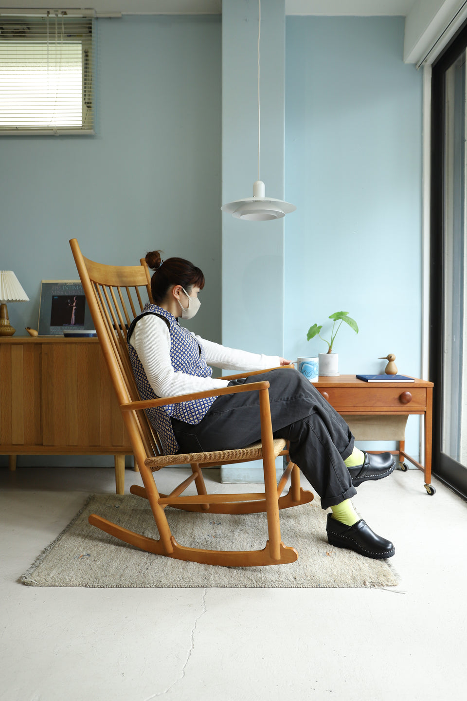 ハンス・J・ウェグナー ロッキングチェア デンマークヴィンテージ 北欧