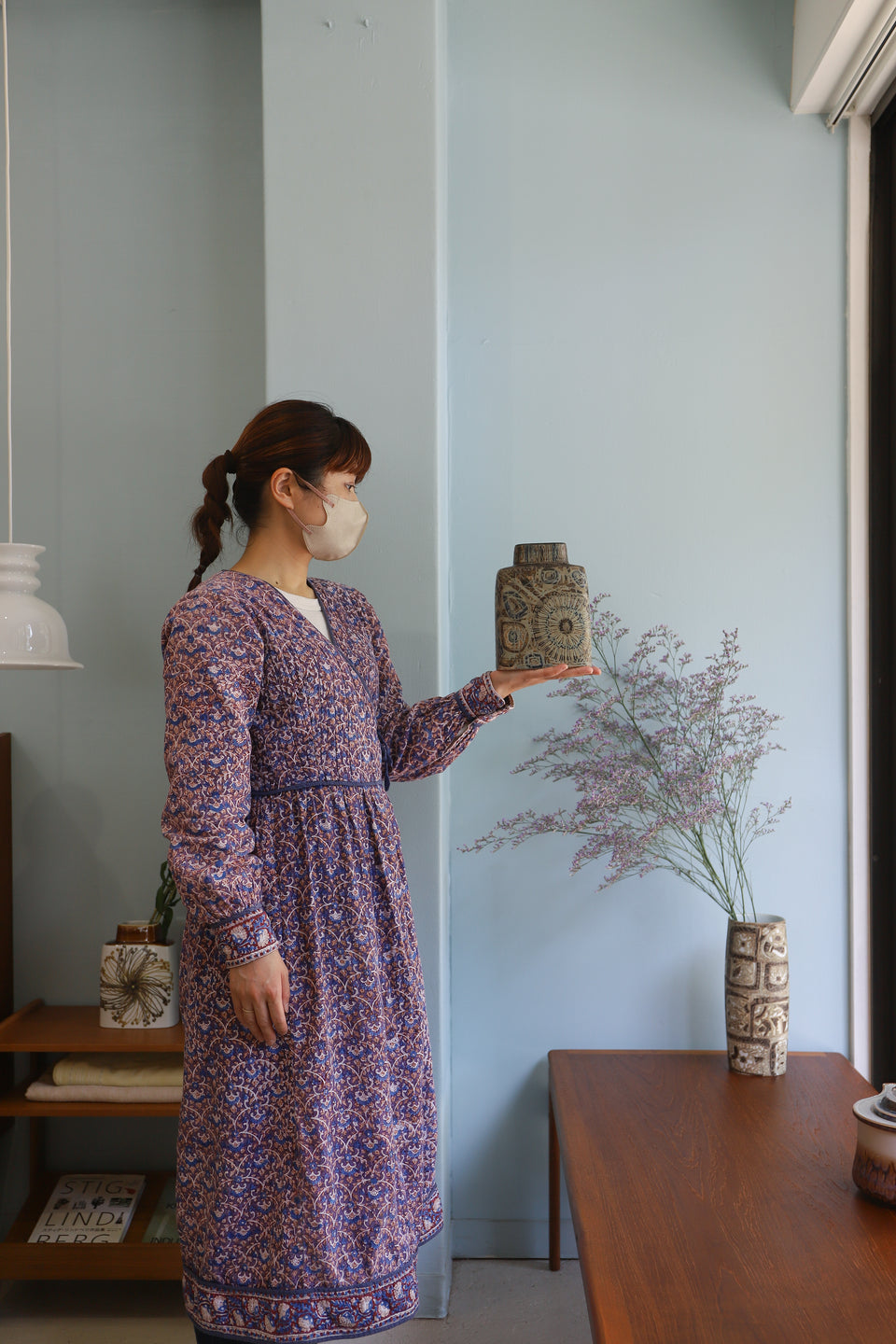 ロイヤルコペンハーゲン バッカ フラワーベース 花瓶 北欧インテリア