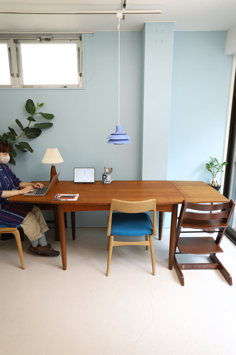 ダイニングテーブル北欧Findlay extension table