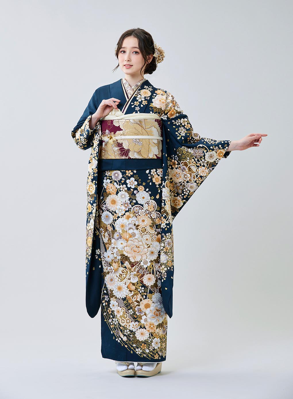 振袖(D176N) | 晴れ着の丸昌横浜店 成人式振袖レンタル