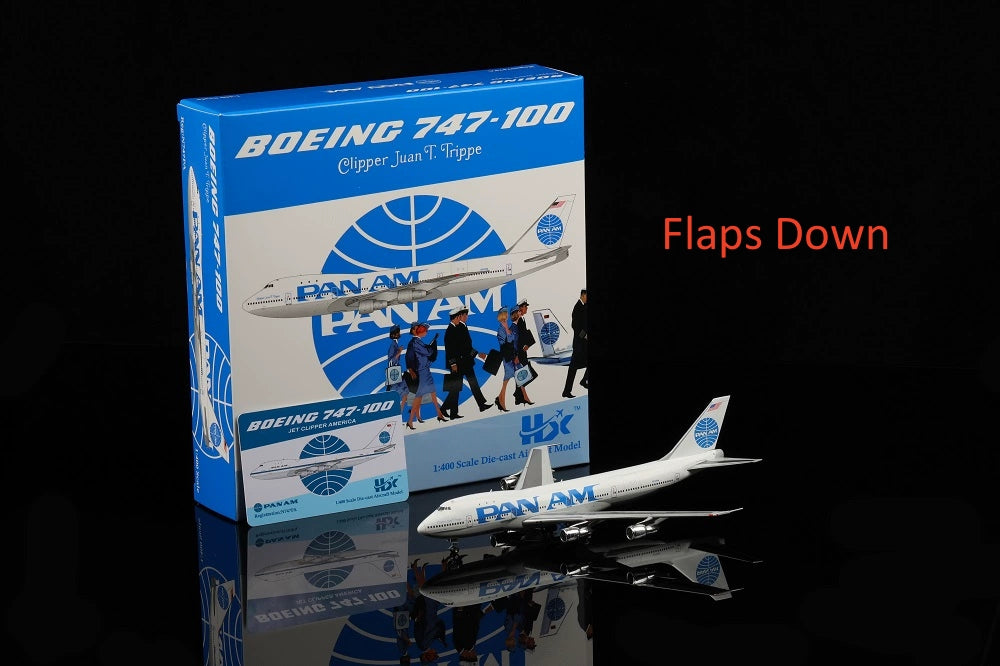 1:400 HX Models Pan AM B747-100 N747PA N735PA N732PA N733PA