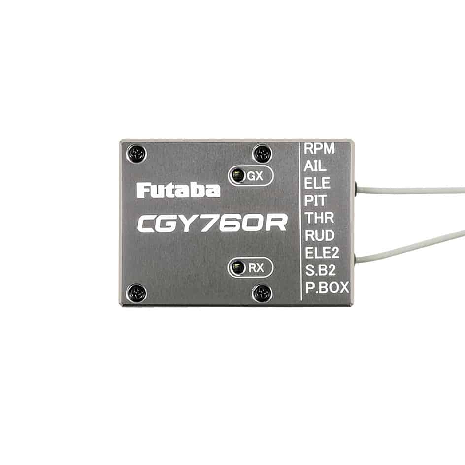 CGY760R Helicopter 3D/F3C Flight Control Gyro – FutabaUSA