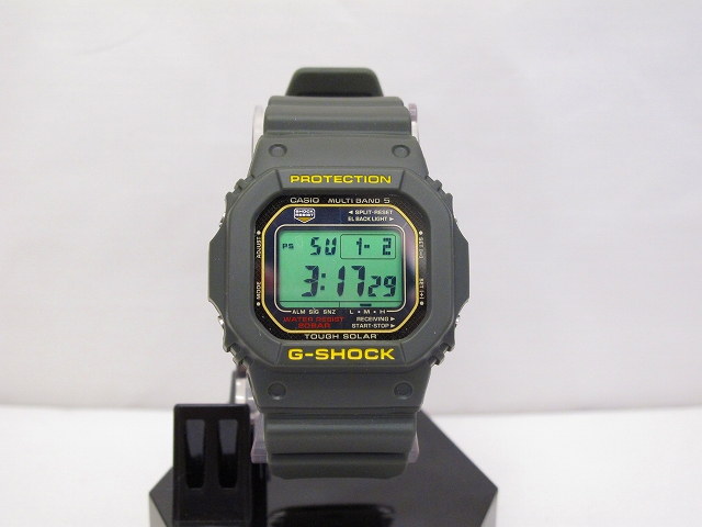 オリーブカーキ色が特徴的なスピードモデル、GW-M5600A買取しました