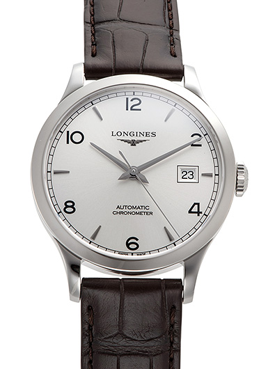 ロンジン レコード L2.820.4.76.2 シルバー 新品 | かめ吉