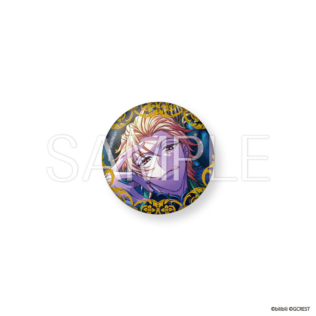 夢職人と忘れじの黒い妖精 大いなる預言と愛の試練 箔押し缶バッジ