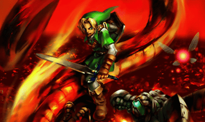 ゼルダの伝説 時のオカリナ 3D」は、リンクの耳がすごく大きい