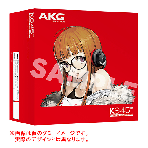 ペルソナ5×AKGがコラボ！佐倉双葉の愛用モデルを完全再現した