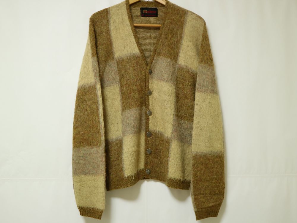 コンポジション アート! 60s munsingwear 毛足長 ビンテージ モヘア