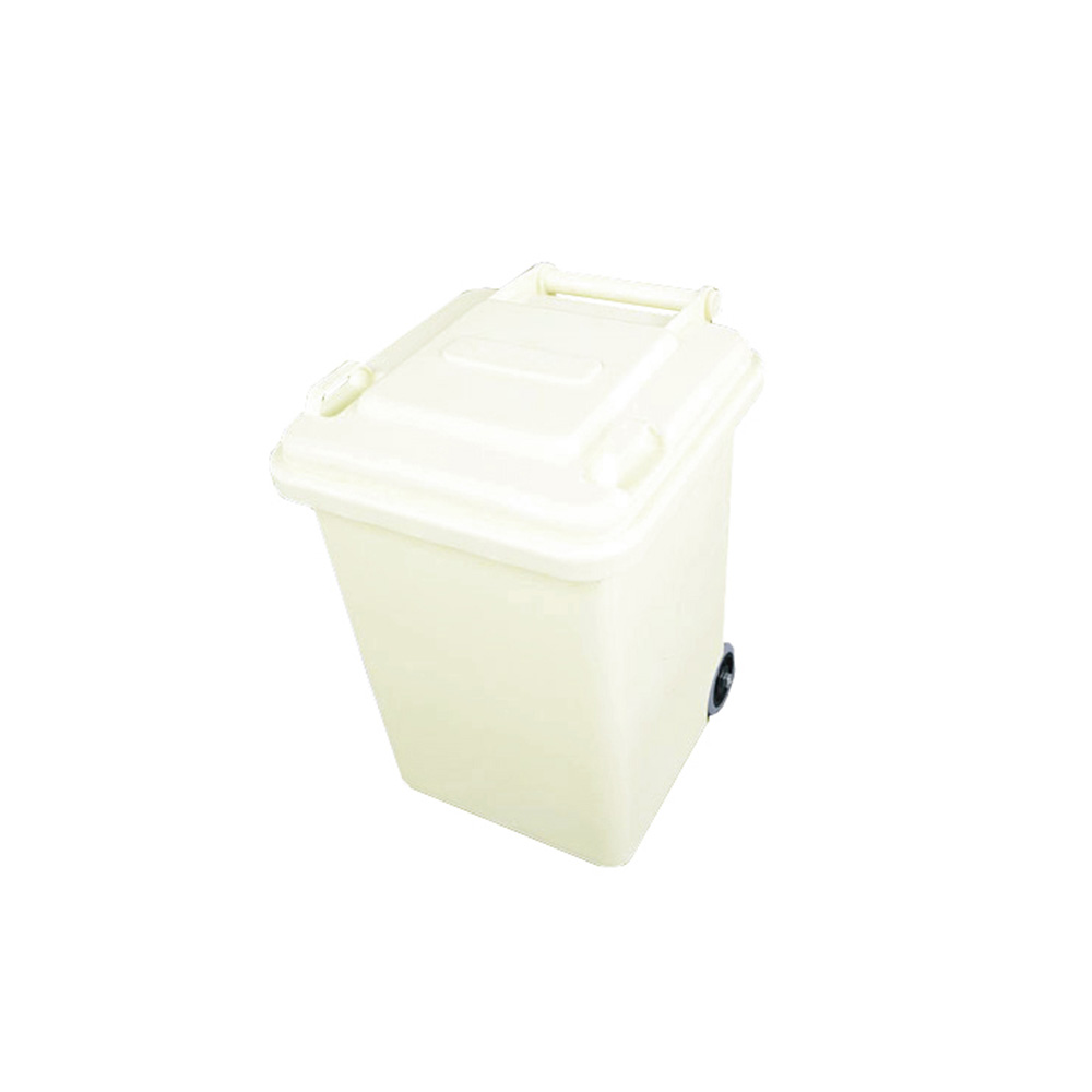 プラスチックトラッシュカン 18L (ゴミ箱 大容量 キャスター付き