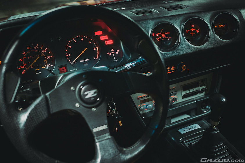2シーターの北米版フェアレディZ「DATSUN 280ZX TURBO」は結婚を機に