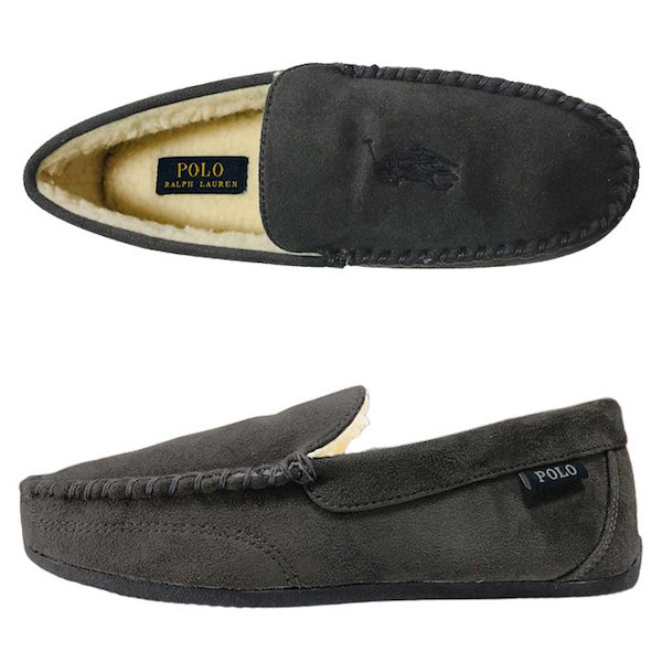 Qoo10] POLO Ralph Lauren ポロ ラルフローレン モカシン ムートン