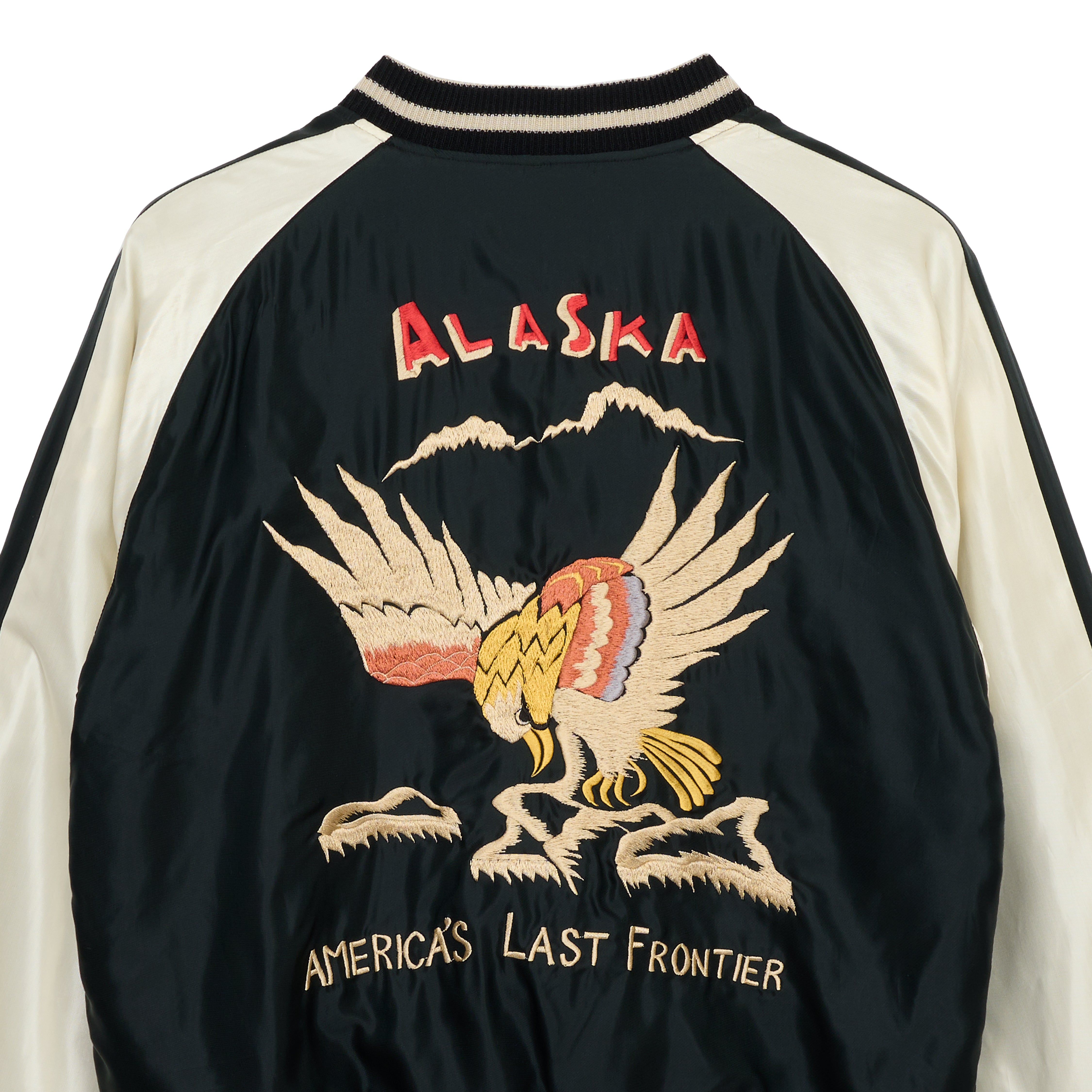 TAILOR TOYO X GDC】Velveteen × Acetate Souvenir Jacket “PHOENIX” × “AL