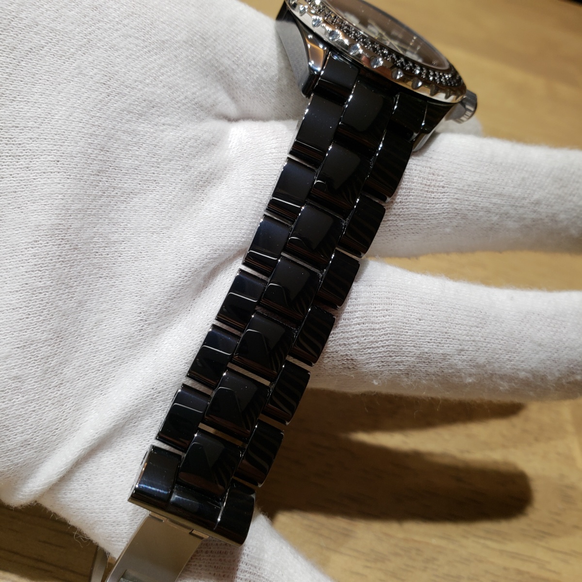 シャネル J12 38mm 純正ベゼルブラックダイヤ H0942 中古品 - GenTle