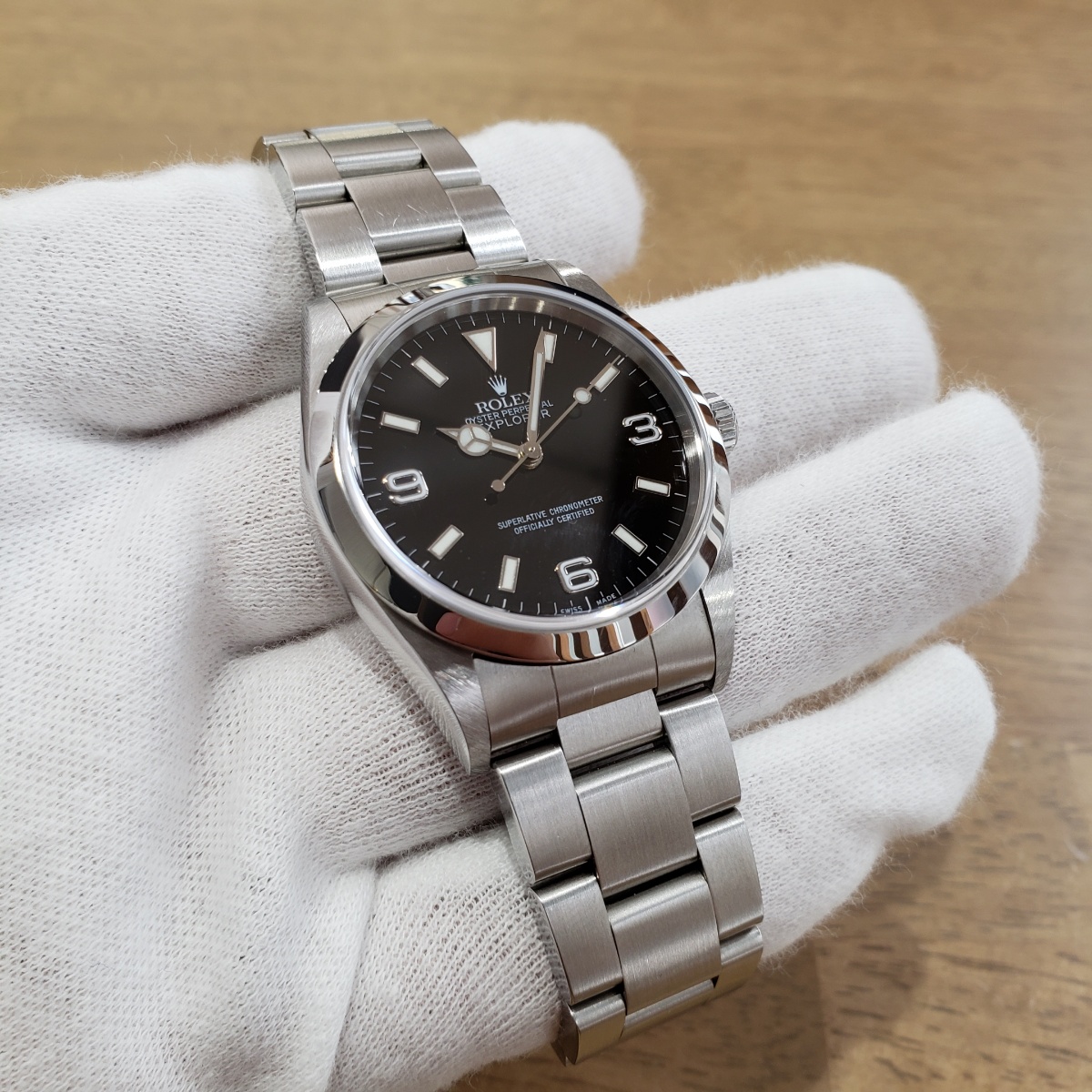 ロレックス エクスプローラーI 14270 最終品番P品番 付属品完備 正規