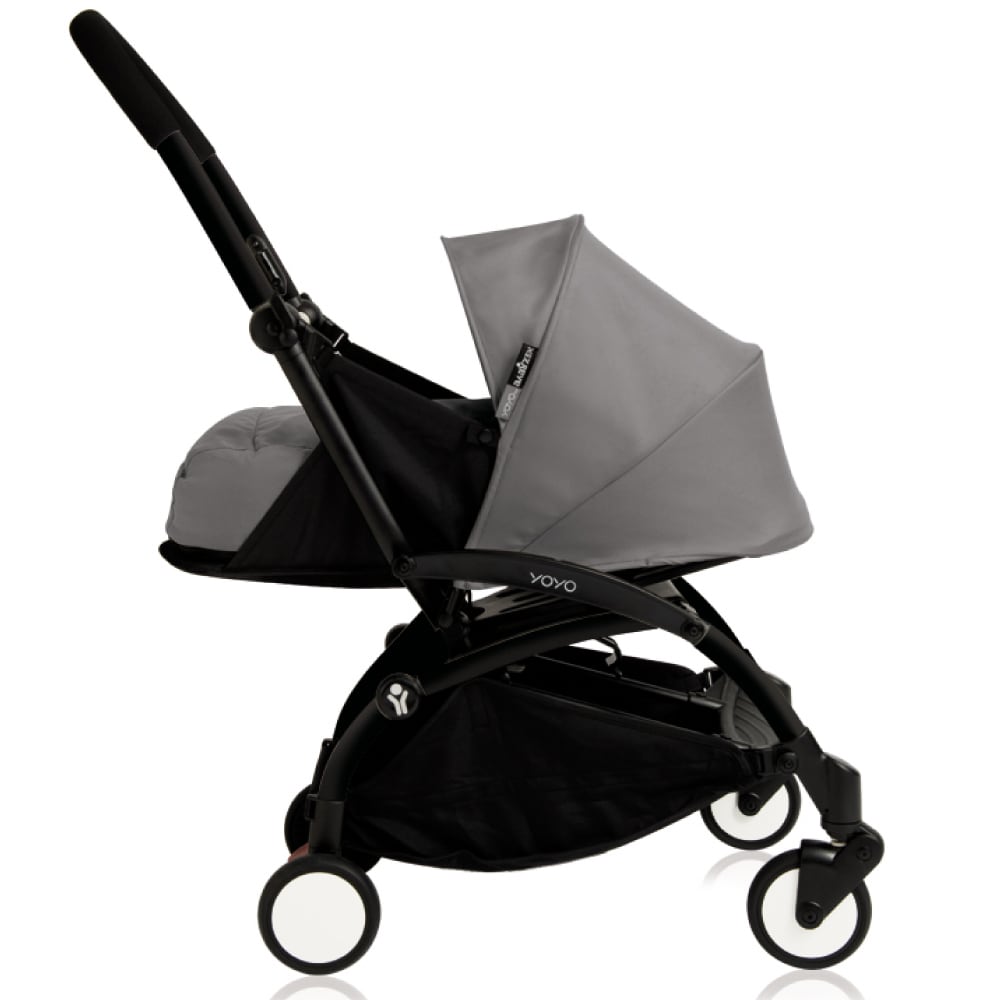 ベビーゼン AB型ベビーカー YOYO+ 0+＆6+ ブラックフレーム/グレー