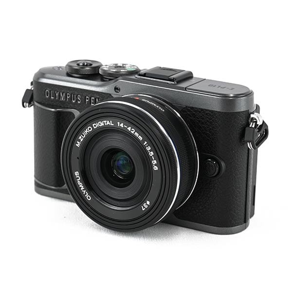 オリンパス ミラーレス一眼カメラ PEN E-PL10 EZ ブラック レンズ