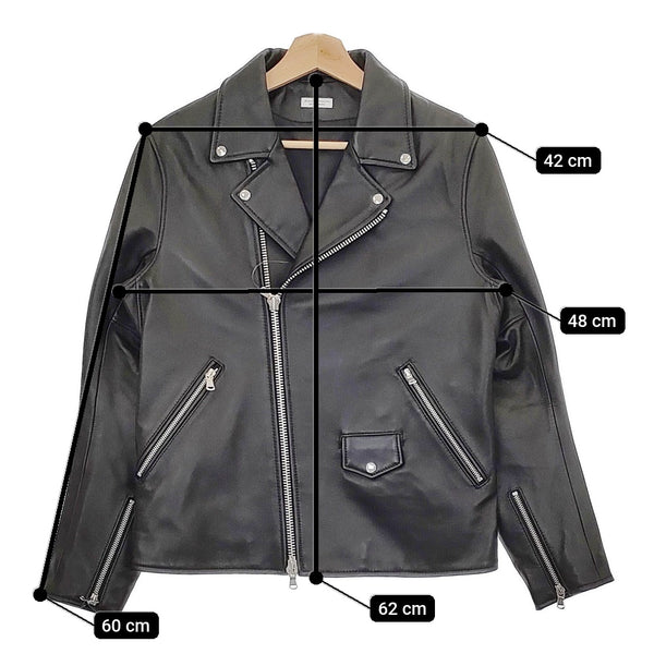 BEAUTY&YOUTH UNITED ARROWS 1225-199-0027 羊革 ラムレザーダブル