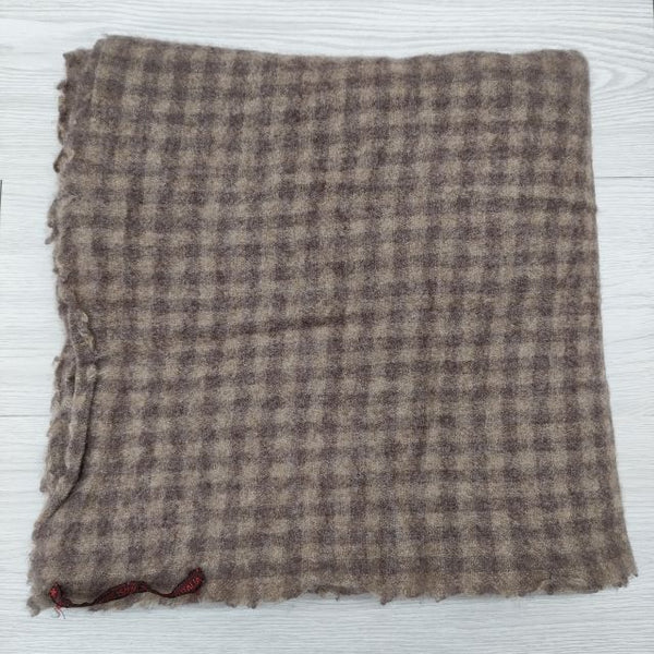 DANIELA GREGIS チェック カシミヤ 大判 マフラー ひざ掛け ストール