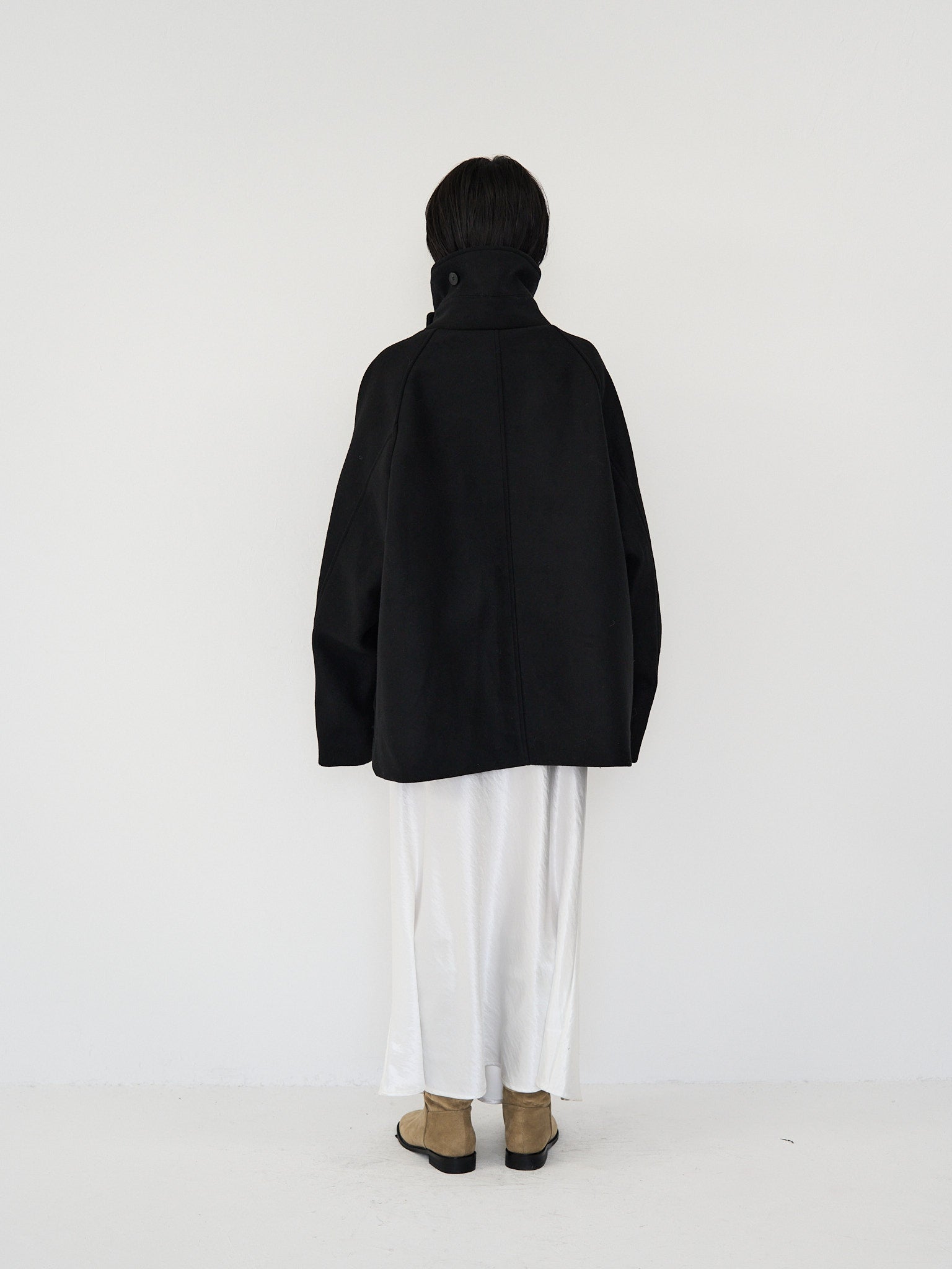 flap pocket wool coat – geeong