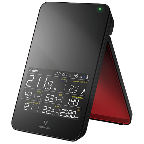 ショットに必要なデータが簡単に計測できる弾道測定器 『Swing Caddie