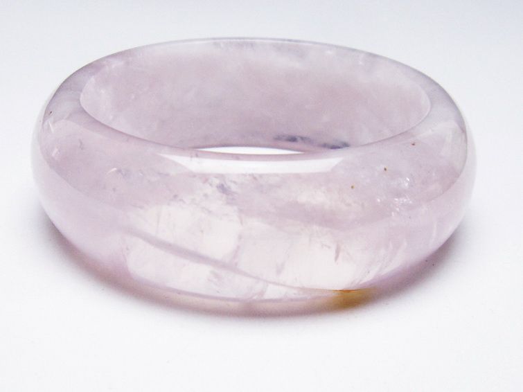 ローズクォーツバングル 57mm [T492-3634]