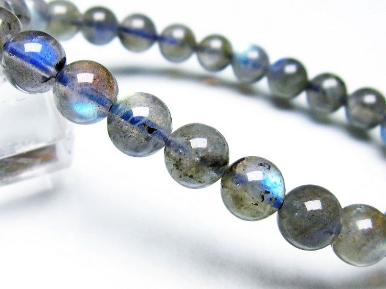 ラブラドライトブレスレット 8mm [T234-3815]