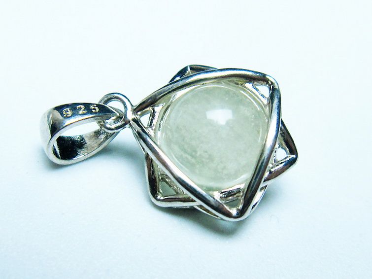 パワーストーン 天然石 リビアングラス ペンダント[T298-635]