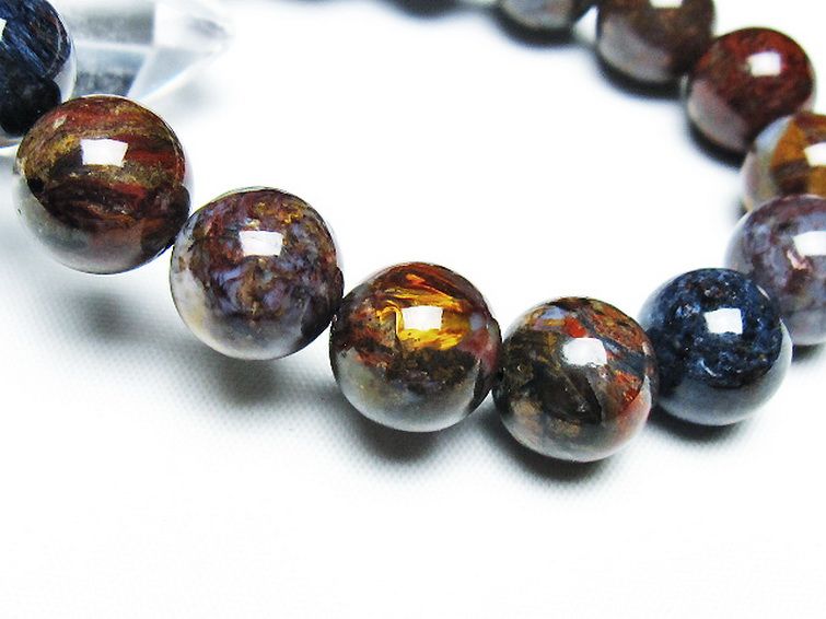 パワーストーン 天然石 ピーターサイト ブレスレット 12mm [T37-6696]