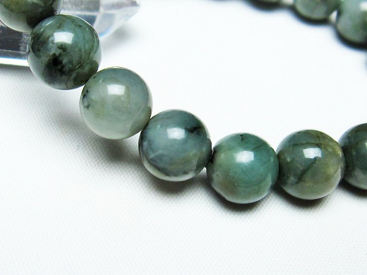 エメラルドブレスレット 10mm [T398-9273]