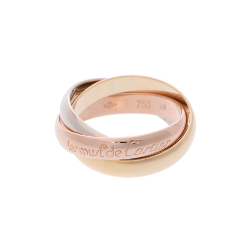 カルティエ トリニティリング #49 レディース リング・指輪 9号