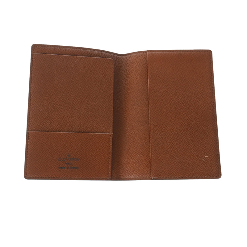 ルイヴィトンパスポートカバー 14145 ブラウン ユニセックス