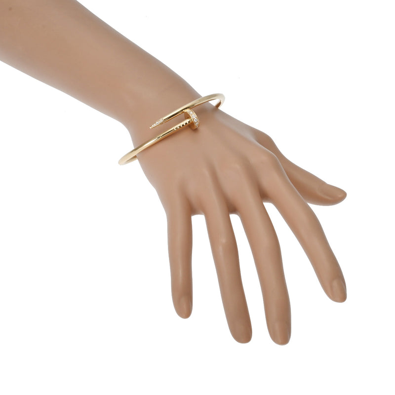 カルティエ ジュストアンクルブレスレット 新型 ダイヤ #19 レディース