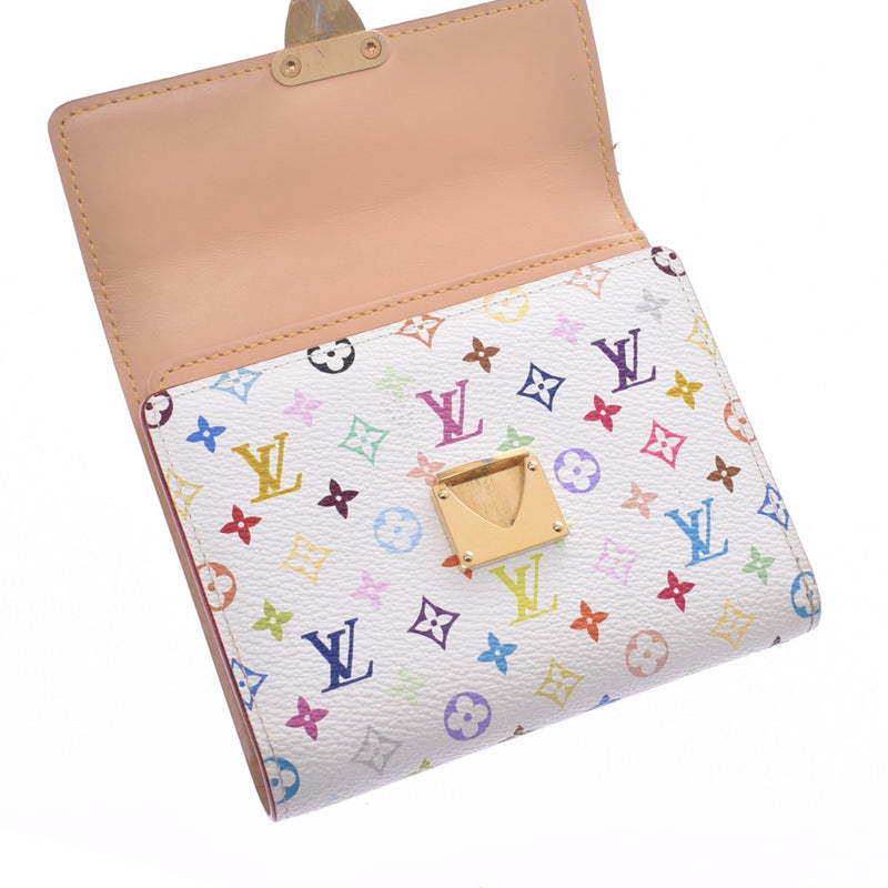 ルイヴィトンコアラ 14144 白 レディース モノグラムマルチカラー 三