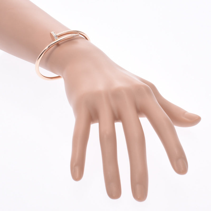 カルティエジュストアンクル ブレスレット ダイヤ ＃16 レディース