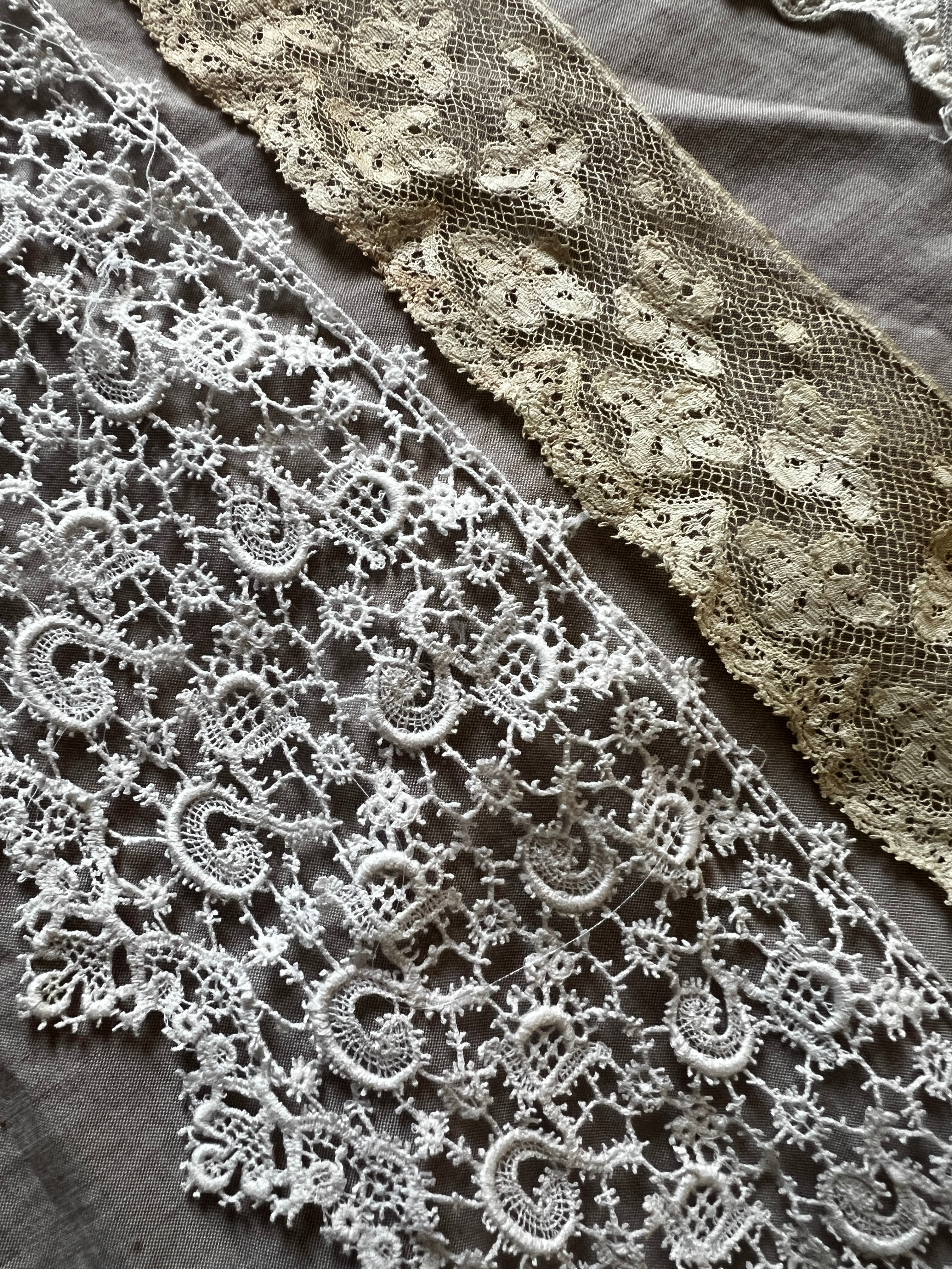 アンティークレースいろいろセット – France Antique 銀色アンティーク