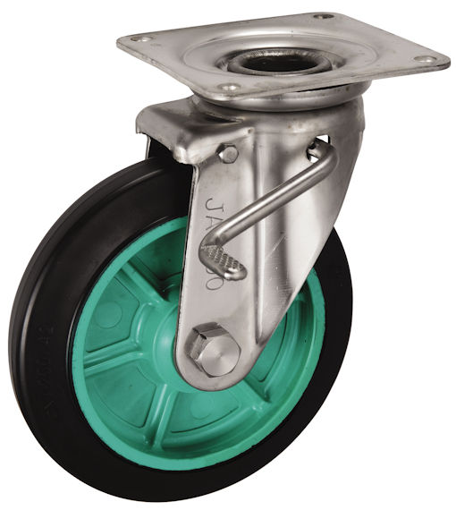 ステンレス製ストッパー付旋回金具 JAB-200