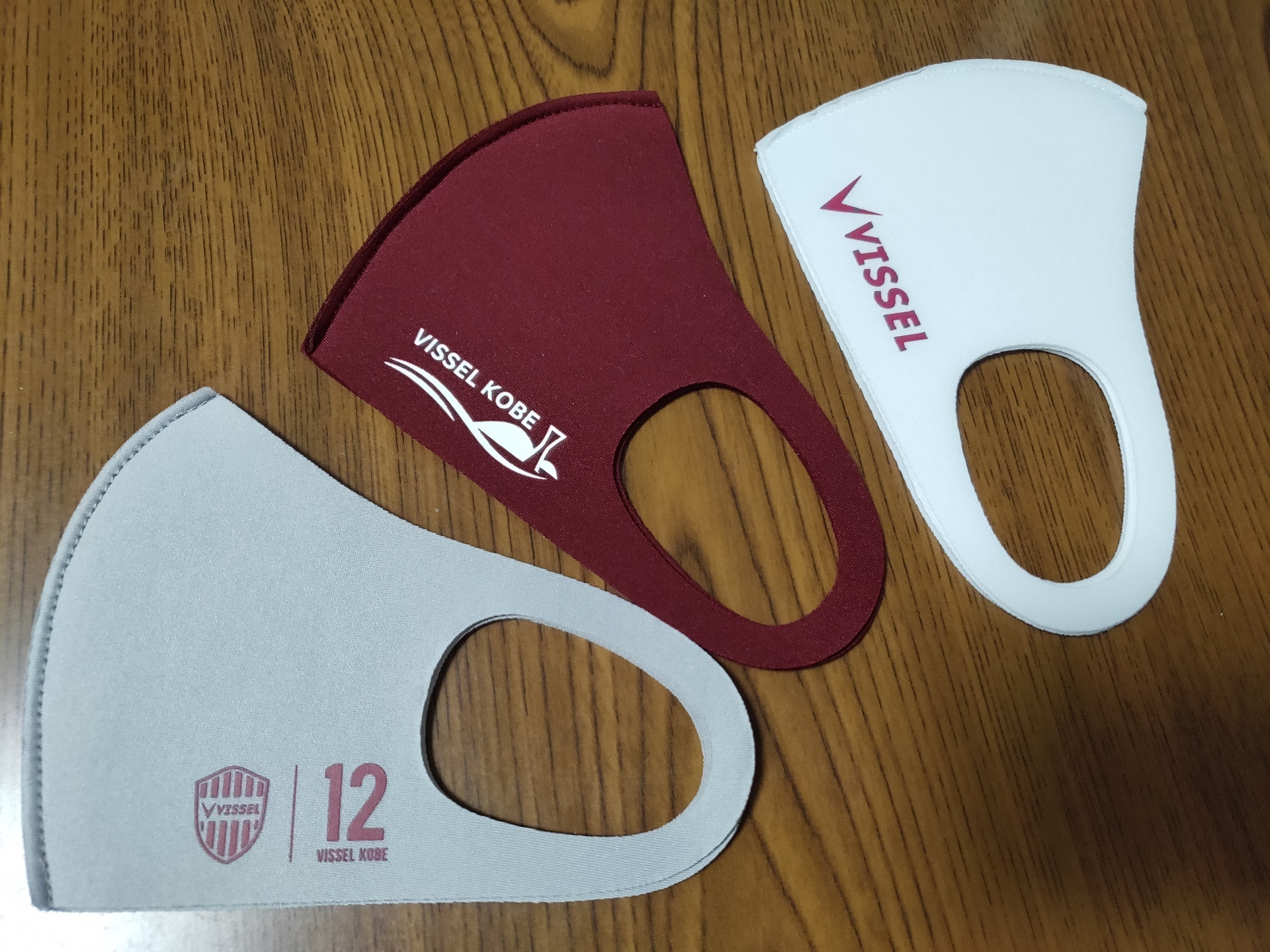 ヴィッセル神戸布マスク【第1弾】が届いた！ かっけぇ～: ごまごま