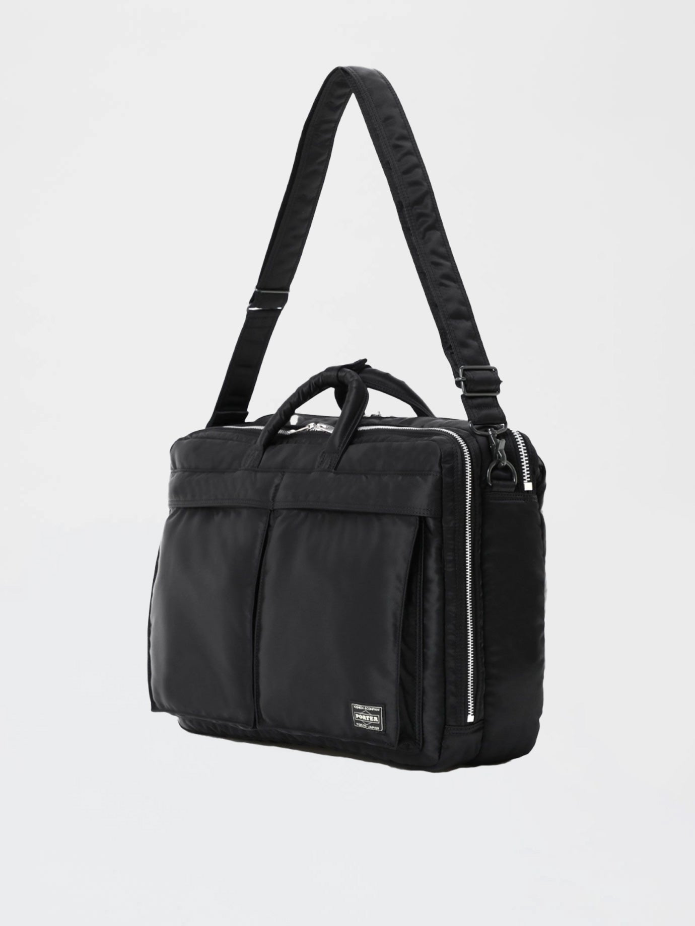 New Tanker 3Way Document Bag Double Zip, Sage Green – Goods