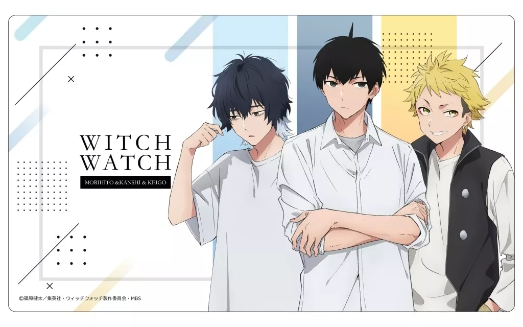 Witch Watch - Desk Mat - Kazamatsuri Kanshi & Otogi Morihito