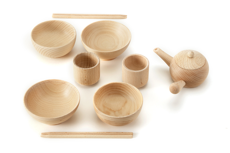 百町森 木のままごと（2人用）| グッド・トイ2018 | GOOD TOY Awards