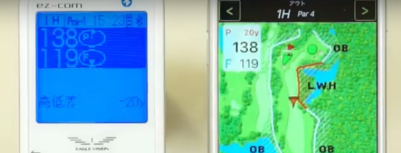 イーグルビジョン ez com EV-731 - GPSゴルフナビ徹底比較