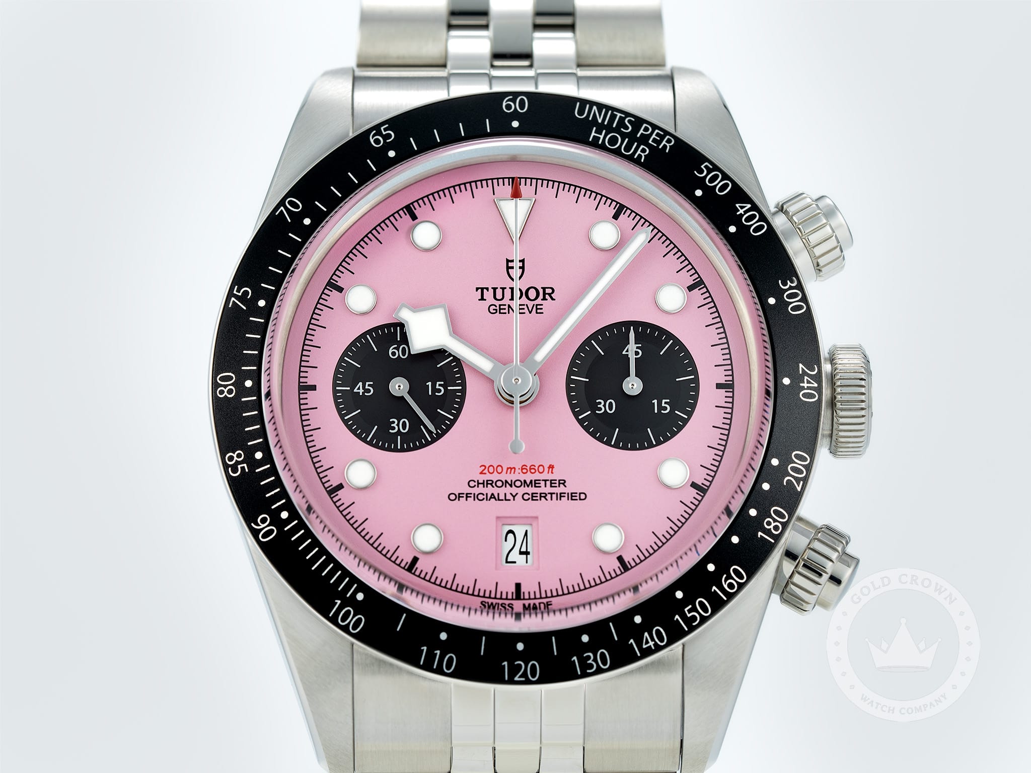 Brand New Tudor Black Bay Chrono M79360N-0019 “Pink” Full Set