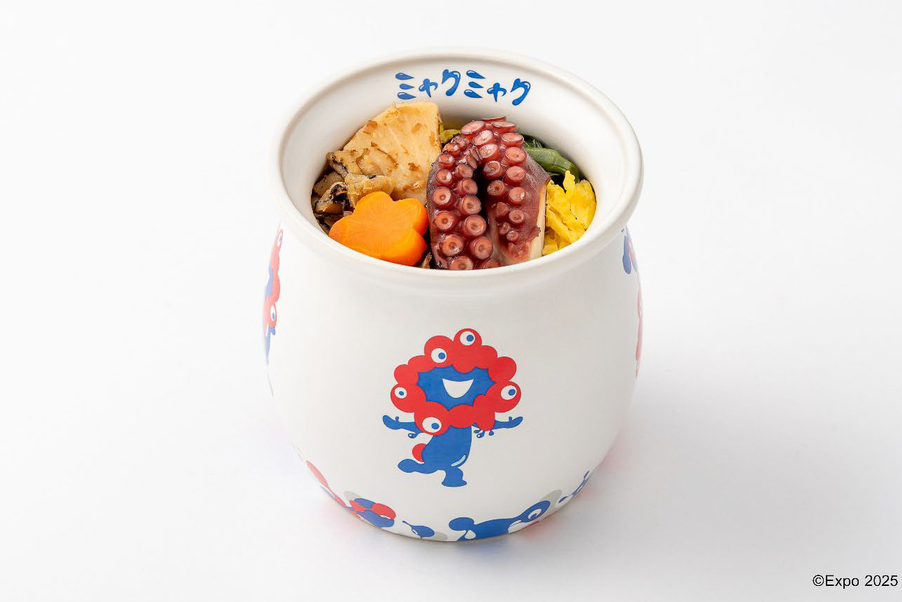 淡路屋「EXPO2025 ミャクミャク ひっぱりだこ飯」今日から発売