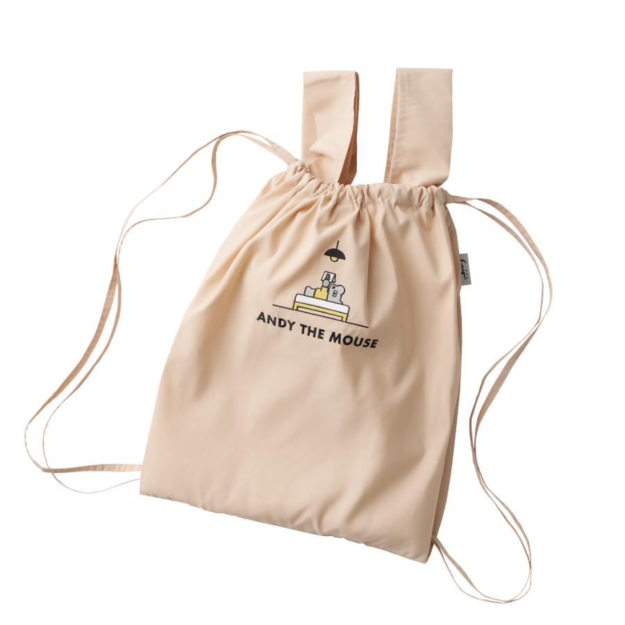 50%OFF】ねずみのANDY トラベルエコバッグ | トラベルグッズgowell