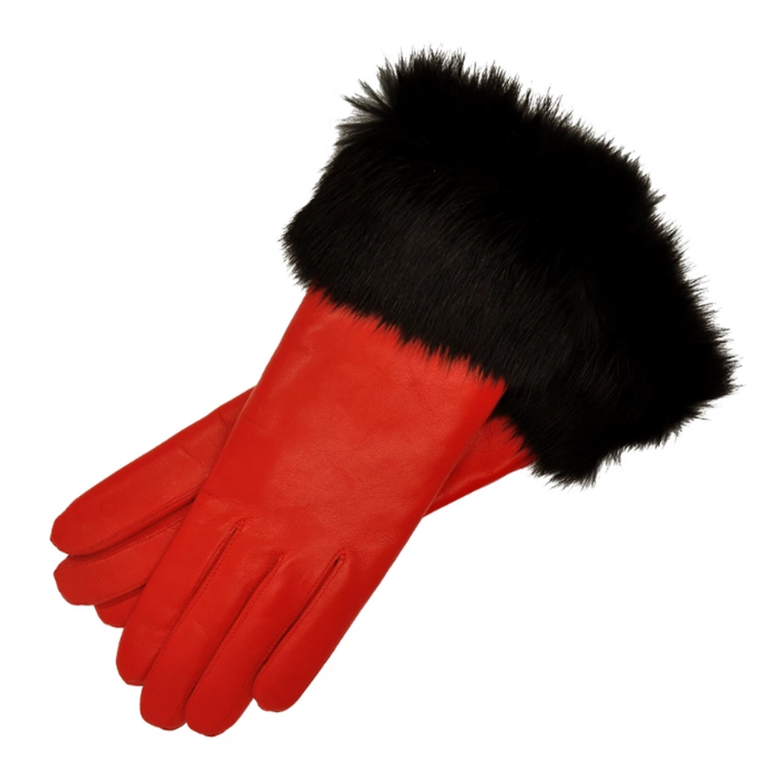 Velence Red Leather Gloves – Glove Gallery