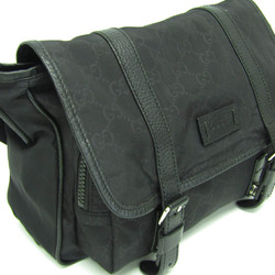 Gucci GG Pattern Messenger 510335 Women,Men Nylon,Leather Shoulder