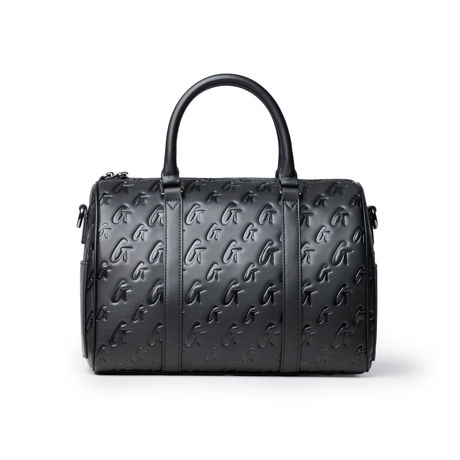 Large Monogram Gal Boston Bag - Black | Signature G Print | Roomy