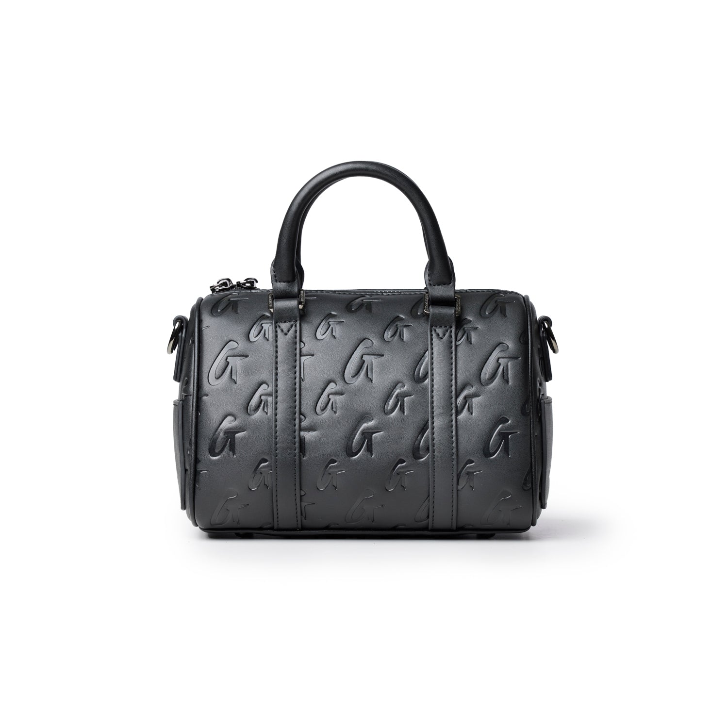 Mini Monogram Gal Boston Bag | Black | Signature G Print | Glam
